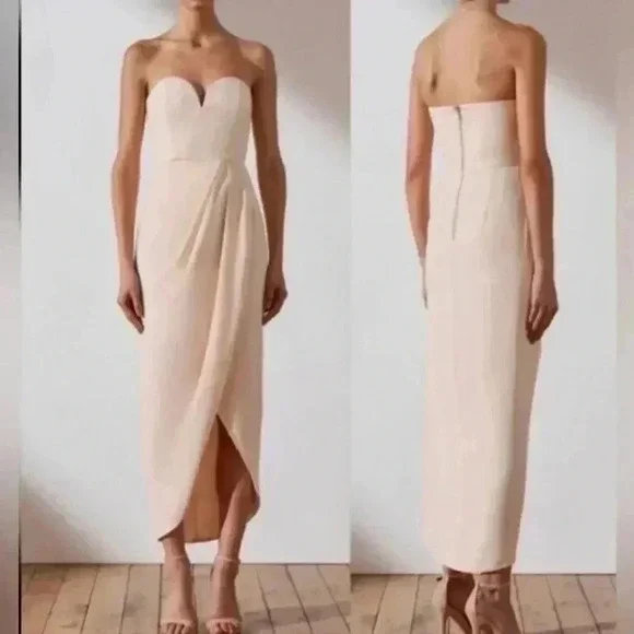 Shona Joy Zoe Core U Bustier Dress nude - Picture 3 of 16